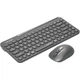 Комплект (клавиатура + мышь) A4Tech Fstyler FG3200 Air2 Grey [140902] - изображение 2