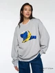 Світшот Uniqlo Kaws Warhol Graphic Sweatshirt Grey E472951-000 XL - зображення 3