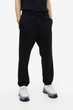 Брюки H&M Relaxed Fit Sweatpants Black 1012056001 M - изображение 3