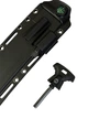 Нож танто тактический 2620 черный/серый с кресалом и фонариком Gorillas BBQ KN1080 - изображение 5