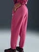 Подростковые теплые спортивные штаны-джоггеры на флисе для девочки Nike G Nsw Club Flc Loose Pant Lbr FD2933-634 L 146-156 см Sweet Beet/Sweet Beet/White (198481804191) - изображение 5