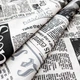 Комплект постельного белья "Газета" семейный 240х220 см Бязь - изображение 2