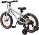 Детский велосипед Miqilong ST 16" серебристый (RBB-ST16-SILVER) - изображение 3