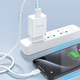 Мережевий зарядний пристрій Dudao A4EU USB-A 2.1A + кабель USB-A - USB-C White (6976625331970) - зображення 6