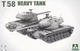 Збірна модель 1/35 Важкий американський танк Т58 Takom 2204 - изображение 2