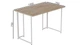 Компьютерный стол Ferrum-decor Ханна 75x140x70 белый ДСП Дуб Сан-Марино 16мм (FRD-104043) - изображение 6