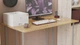 Комп'ютерний стіл Ferrum-decor Ханна 75x140x60 сірий ДСП Дуб Артизан 16мм (FRD-106226) - зображення 3