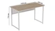 Компьютерный стол Ferrum-decor Майк 75x140x60 белый ДСП Дуб Сан-Марино 16мм (FRD-101320) - изображение 7