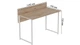 Компьютерный стол Ferrum-decor Скай 75x120x70 белый ДСП Дуб Сан-Марино 32мм (FRD-101109) - изображение 3
