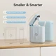 Портативний термопринтер наліпок Niimbot D110 M Blue Bluetooth, без чорнила, для смартфона (модель 1AA56301619) - изображение 4