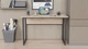 Письменный стол с ящиками Ferrum-decor Оскар 750x1400x600 металл Черный ДСП Бетон 16 мм (FRD-103240) - изображение 5