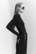 Боди-футболка женская H&M 1089775001c26 S Черная (1000000052607) - изображение 4