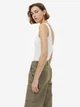 Боди-майка женская H&M 1154660002c30 S Белая (1000000051905) - изображение 2