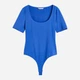 Боди-футболка женская H&M 1154640003c30 S Синяя (1000000051928) - изображение 4