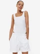 Боді-майка жіноча H&M 1196220002c30 S Біла (1000000052080) - зображення 1