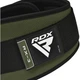 Пояс для важкої атлетики RDX RX3 EVA Curve неопреновий Army Green S - изображение 3