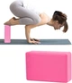 Блок для йоги, йога блок, кубик для фитнеса и растяжки Feel Fit розовый - изображение 13