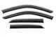 Ветровики с хромированным молдингом Niken Luxury (4 шт) для Mercedes GLE/ML сlass W166 2011-2018 гг - изображение 1