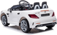 Електромобіль для дітей Milly Mally Mercedes-Benz SLC Білий (5901761129731) - зображення 7