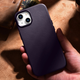 Панель iCarer Real Cowhide Premium Leather Magsafe для Apple iPhone 14 Dark Purple (WMI14220705-DP) - зображення 16