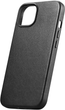 Панель iCarer Real Cowhide Premium Leather Magsafe для Apple iPhone 14 Black (WMI14220705-BK) - зображення 4