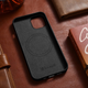 Панель iCarer Real Cowhide Premium Leather Magsafe для Apple iPhone 14 Black (WMI14220705-BK) - зображення 14