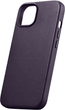 Панель iCarer Real Cowhide Premium Leather Magsafe для Apple iPhone 14 Plus Dark Purple (WMI14220707-DP) - зображення 4