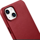 Панель iCarer Real Cowhide Premium Leather Magsafe для Apple iPhone 14 Plus Red (WMI14220707-RD) - зображення 8