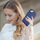 Панель iCarer Real Cowhide Premium Leather Magsafe для Apple iPhone 14 Plus Blue (WMI14220707-BN) - зображення 19