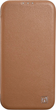 Чохол-книжка iCarer Curved Edge Real Cowhide Premium Leather Folio Case для Apple iPhone 14 Plus Brown (WMI14220715-BN) - зображення 2