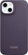 Чохол-книжка iCarer Curved Edge Real Cowhide Premium Leather Folio Case для Apple iPhone 14 Plus Dark Purple (WMI14220715-BN) - зображення 3