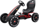 Gokart na pedały Milly Mally Abarth Black 3174 (5901761125818) - obraz 1