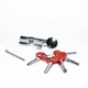 Цилиндровый механизм FUARO D-PRO5002Knob60 (25+10+25) CP хром 5Key - изображение 10