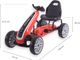 Gokart na pedały Milly Mally Power Red 5758 (5901761129458) - obraz 12