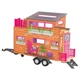 Деревянный кукольный домик KidKraft Teeny House 65948 детский игрушечный домик трейлер для куклы, дом на колесах, дом прицеп - изображение 9