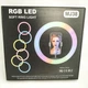 LED кольцо MJ38 Ring Light 38 см RGB 8 цветов Белый - изображение 11