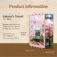 Бук Нук Tonecheer Sakura`s Travel TQ119 - изображение 3