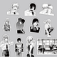 Стикерпак Человек-бензопила (Chainsaw Man) 65 шт, разные цвета(MS_24E4E9117B6B) - изображение 3