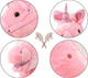Koń na kiju Milly Mally Hobby Pink 6085 (5901761127317) - obraz 6
