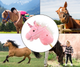 Koń na kiju Milly Mally Hobby Pink 6085 (5901761127317) - obraz 8