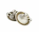 Подсвечник-блюдце с вышивкой для дома глиняный (керамический) 9 см Гражда Белый - изображение 2