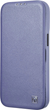 Etui z klapką iCarer Curved Edge Real Cowhide Premium Leather Folio Case do Apple iPhone 14 Plus Light Purple (WMI14220715-LP) - obraz 5