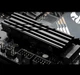 Радиатор охлаждения SSD M.2 2280 + термопрокладки FinalCool Glacier M2Pro Black - изображение 2