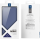 Etui z klapką Dux Ducis Skin X Pro MagSafe do Apple iPhone 16e Blue (6971824158595) - obraz 6