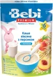 Каша молочна Bebi Вівсяна з персиком з 6 місяців 200 г (8606019654306) - зображення 1