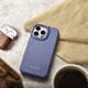 Etui z klapką iCarer Curved Edge Oil Wax Real Leather Folio Case do Apple iPhone 14 Pro Max Light Purple (WMI14220716-LP) - obraz 19