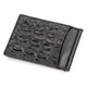 Зажим из натуральной кожи крокодила CROCODILE LEATHER 12х 8,5 см 000346582 - изображение 2