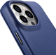 Etui z klapką iCarer Curved Edge Oil Wax Real Leather Folio Case do Apple iPhone 14 Pro Max Blue (WMI14220716-BU) - obraz 11