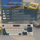 Беспроводная механическая клавиатура ATTACK SHARK K86 RGB Tri-mode (Retro Blue) - изображение 8