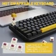 Беспроводная механическая клавиатура ATTACK SHARK X98PRO RGB Tri-mode (Star Black) - изображение 5